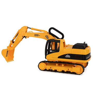 Excavator & Dump Truck Toy Set – Double the Fun for Kids