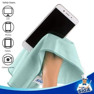 MR.SIGA Ultra Fine Microfiber Cloths for Cleaning Glass