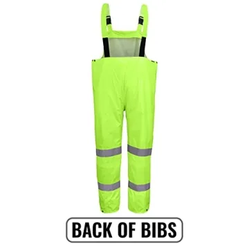 Global Glove FrogWear GLO-8000 High-Visibility Rain Suit