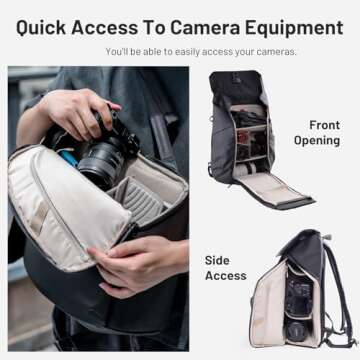 PGYTECH OneGo Air Camera Backpack – Waterproof Travel Bag
