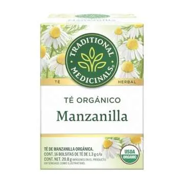 Traditional Medicinals Organic Chamomile Herbal Tea, 16 Count
