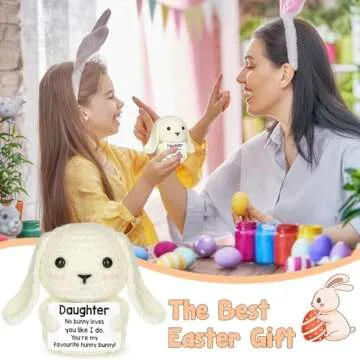 Mini Funny Bunny Gifts for Daughters Love Easter