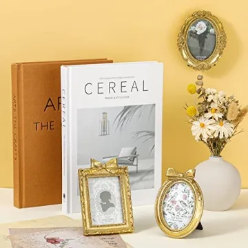 Vicenpal Vintage Photo Frame Set - Elegant and Charming