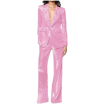 youcai Sequins Women Suits Set Stylish Party Wear