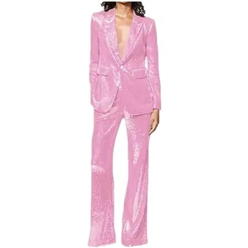 youcai Sequins Women Suits Set Stylish Party Wear