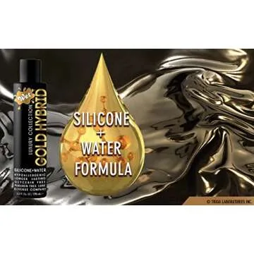Wet Gold Hybrid Silicone & Water Based Lubricant 6oz