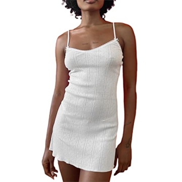 SOLILOQUY Fairy Mini Dress Y2K Vintage Spaghetti Strap