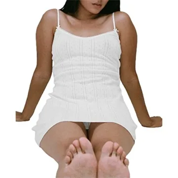 SOLILOQUY Fairy Mini Dress Y2K Vintage Spaghetti Strap