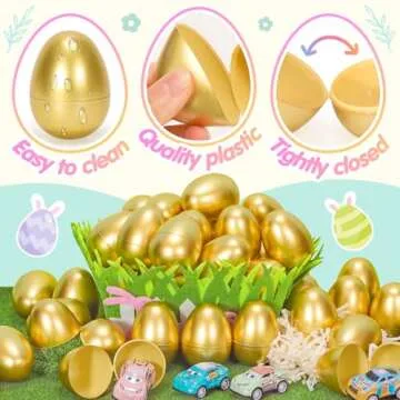 SevenQ Toy Cars Easter Egg Fillers for Kids' Fun