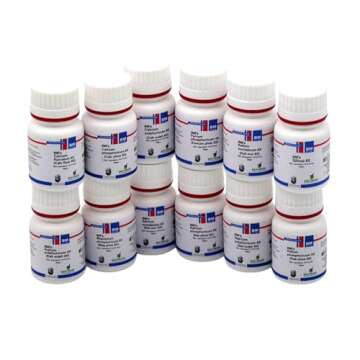 Economy Pack Tissue Cell Salt Kit, All 12 Schussler Cell Salts with Easy to Use Remedy Chart, Helps with Immune System and Helps Provide Cellular Nutrition Vital to Cellular Function