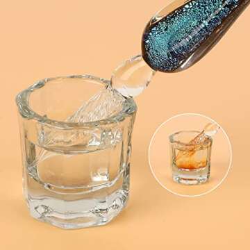 MKLPO glass dip pen set,Calligraphy pens for beginners,ink pen, Writing, Signatures, Calligraphy, Decoration, Gift with two Art pen (Colorful)