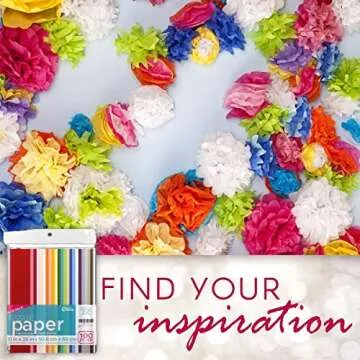 Craft Craze 100 Sheets Premium Tissue Paper Value Pack
