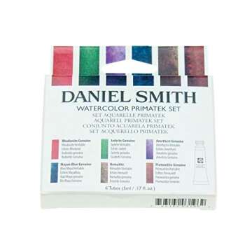 DANIEL SMITH 5ml PrimaTek Watercolor Set - 6 Tubes