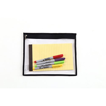 Augbunny Water Resistant Clear PVC Organizer Pouch 6-pack