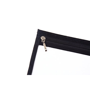 Augbunny Water Resistant Clear PVC Organizer Pouch 6-pack