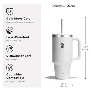 Hydro Flask 32 Oz All Around Travel Tumbler - Seasalt