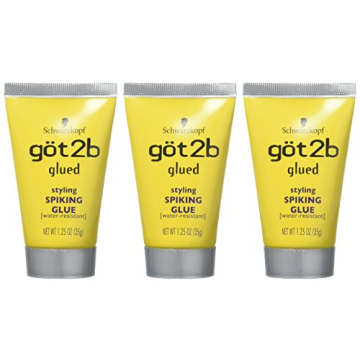 Schwarzkopf got2b Glued Styling Glue 3 Pack for Bold Styles