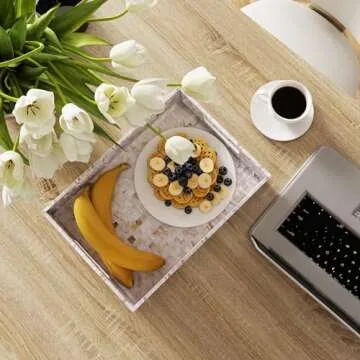 Luxury Handmade PEMAR Mother of Pearl Serving Tray