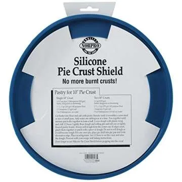 Norpro Silicone Pie Crust Shield for Perfect Pies