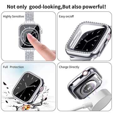 Stylish LovRug Apple Watch Band with Case for All Models