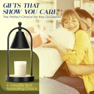 Candle Warmer Lamp with Timer and 2 Bulbs Included