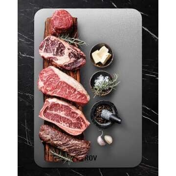 Premium Titanium Cutting Board - Durable and Non-Toxic