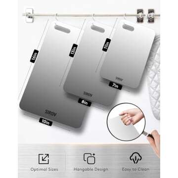 Premium Titanium Cutting Board - Durable and Non-Toxic