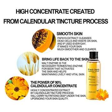 Natural Pacific Fresh Herb Calendula Tincture Toner, 6.8 Ounce