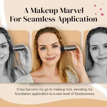 Retractable Kabuki Brush by Keshima for Flawless Makeup