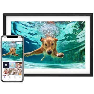 Euphro 10.1" Digital Photo Frame - 32GB Storage