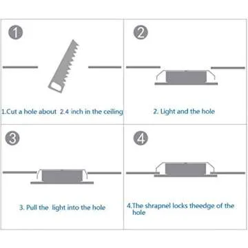 Ultra Slim 12V LED Lights Set for RVs and Campers