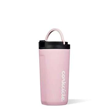 Corkcicle. Gloss Rose Quartz Kids Cup, 1 EA
