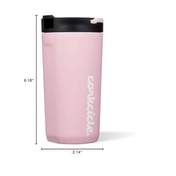 Corkcicle. Gloss Rose Quartz Kids Cup, 1 EA