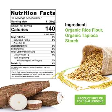 Soupmate Organic Instant Rice Noodles - Gluten-Free & Healthy