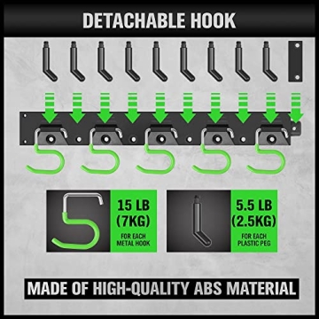 SWANLAKE 64 Inch Adjustable Storage System for Tool Organization