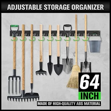 SWANLAKE 64 Inch Adjustable Storage System for Tool Organization