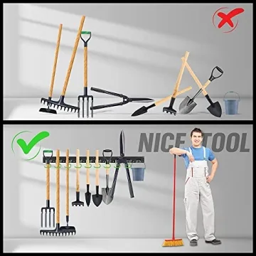 SWANLAKE 64 Inch Adjustable Storage System for Tool Organization