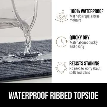 Gorilla Grip Heavy Duty Door Mat for High-Traffic Areas