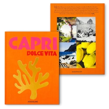 Capri Dolce Vita Coffee Table Book with Stunning Illustrations