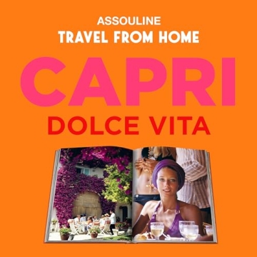 Capri Dolce Vita Coffee Table Book with Stunning Illustrations