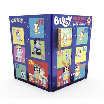 Bluey Advent Calendar Book Bundle for Fun Holidays