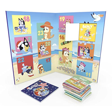 Bluey Advent Calendar Book Bundle for Fun Holidays