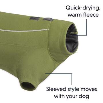 Ruffwear Climate Changer Quick Drying Fleece Dog Jacket