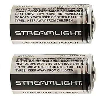 Streamlight 85177 CR123A Lithium Battery Pack - 12 Count