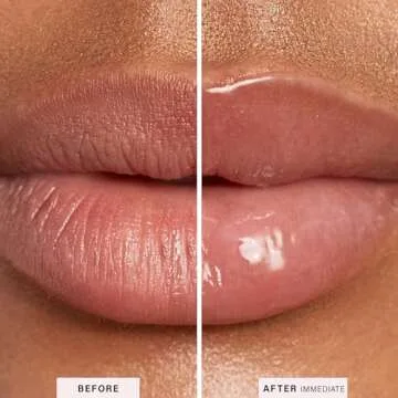 JLO BEAUTY Beso Balm Lip Mask | Ultra-Hydrating Glossy Finish, Visibly Plumps & Softens, Day & Overnight Lip Care Treatment, Vanilla Scented | 1 Pack