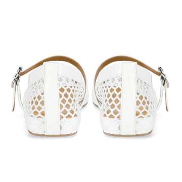 Stylish DOEYG Mesh Ballet Flats for Women - Chic Comfort