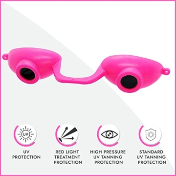 Super Sunnies Evo Flexible Tanning Goggles UV Protection