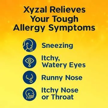 Xyzal Allergy Pills, 24-Hour Allergy Relief, 80-Count, Original Prescription Strength