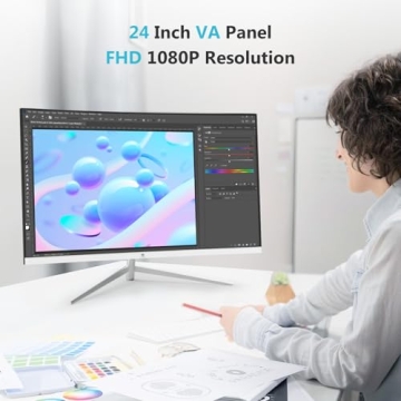 Z-Edge 24-inch Curved Gaming Monitor with 75Hz Refresh Rate