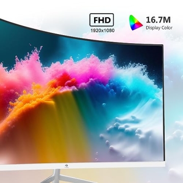 Z-Edge 24-inch Curved Gaming Monitor with 75Hz Refresh Rate